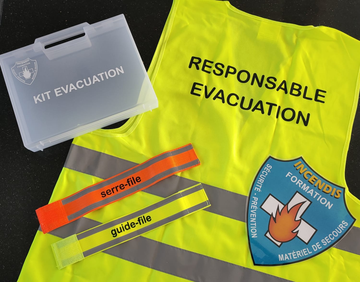 You are currently viewing Arrivée de nos kits évacuation.