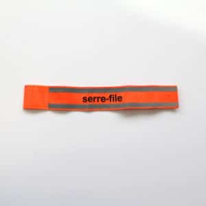 Brassard élastique serre-file